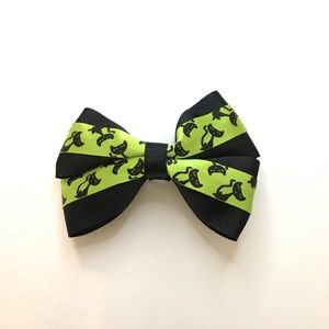 “Spooky Szn” Handmade Hair Bow